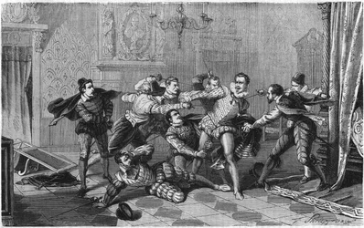 Moord op Hendrik I van Lotharingen, hertog van Guise, bekend als de Balafré (1550-1588), 23 december
