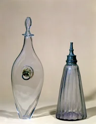 Babyflessen, 18e-19e eeuw (glas)