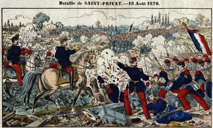 Slag bij Saint-Privat op 18 augustus