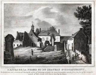 Slag bij Waterloo (gravure, ca. 1830)