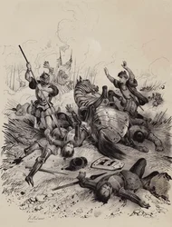 Slag bij de Holme, 902, tussen de Denen en het leger van Wessex en Kent onder Edward de Oudere, waarin Aethelwold aetheling, die zich met de Denen had verbonden, werd gedood