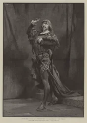 Beaux-Arts, Portrait de M Mounet-Sully, de la Comedie-Francaise, Role d