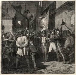 Samenzwering van Berton 1822 - Generaal Jean Baptiste Breton (Jean-Baptiste) genaamd Berton (1769-1822) vestigde een voorlopige regering in Thouars in 1822