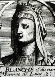 Blanche de Castille (1188-1252) koningin van Frankrijk