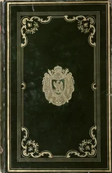 Boekband met het wapen van Napoleon Bonaparte (1769-1821)