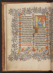Getijdenboek, Add MS 32454 f.10v, Frankrijk