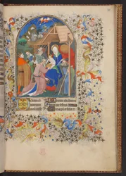 Getijdenboek, Add MS 32454 f.35r, Frankrijk
