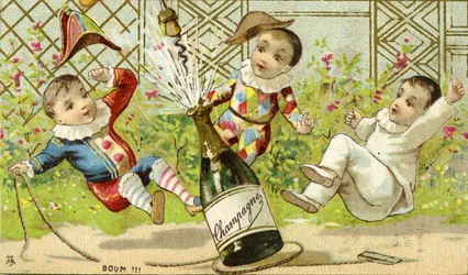 Boum!!! Champagne!, ca. 1895