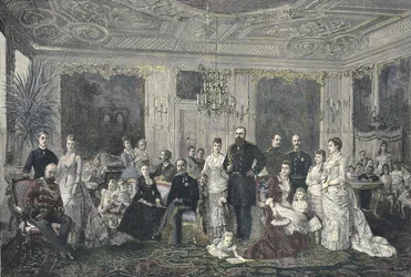 CHRISTIAN IX koning van Denemarken