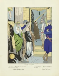 Cabaret Caucasien .., van Art-Gout-Beaute, pub.1920 (sjabloondruk)