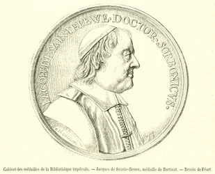 Kabinet van medailles van de keizerlijke bibliotheek, Jacques de Sainte-Beuve, medaille van Bertinet