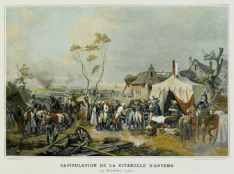 Capitulatie van de Citadel van Antwerpen (Vlaanderen, België), 29 november 1792
