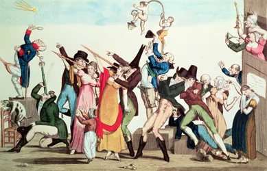 Karikatuur van de Komeet van 1811, ca. 1811