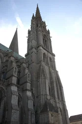 Kathedraal van Chartres, Noordgevel met het Klokpaviljoen