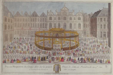 Vieringen in Lille ter ere van de geboorte van de Dauphin, 1781