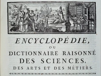 Hoofdstukhoofd van de Encyclopedie van Diderot en Alembert