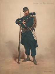 Voetjager, veldtenue