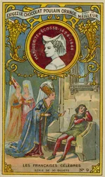 Chocolat Poulain Orange handelskaart