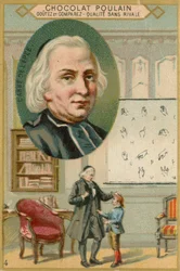 Chocolat Poulain handelskaart, Charles-Michel de l