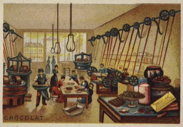 Chocoladeproductie