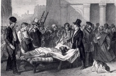Cholera in Parijs, 1832