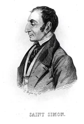 Claude Henri de Rouvroy (1760-1825) Graaf van Saint-Simon, 18e-19e eeuw
