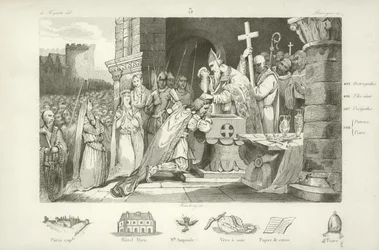 Clovis I, Merovingische koning van de Franken