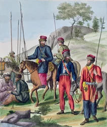 Kozakken in het Russische Leger, c.1814