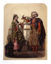 Koppel in Turkije, c.1850