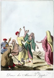 Dans van de Almies in Egypte. 1811.