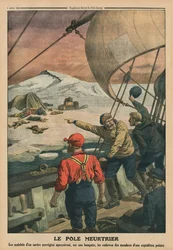 Dodelijke Paal, achteromslag illustratie uit 