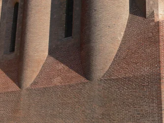 Detail van het metselwerk (detail)