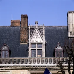 Detail. Cluny Museum in Parijs