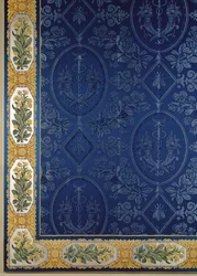 Detail van een wandkleed, uit de Maison Grand Freres, Lyon