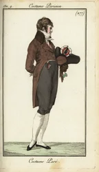 Directoire heer in gala mode