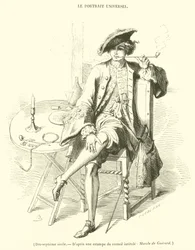 Zeventiende eeuw (gravure)