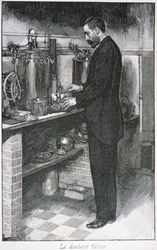Dr. Pierre Emile Roux (1853-1933) uit La Revue Illustre, 1 oktober 1894