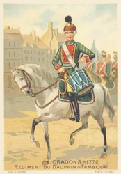 Draken, Regiment du Dauphin, Drambour in 1772