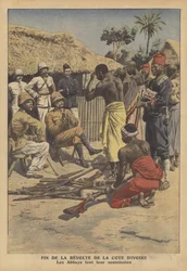 Einde van een opstand door het Abes-volk van Ivoorkust