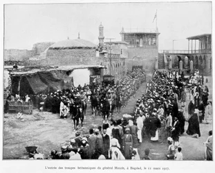 Intocht van de Engelsen in Bagdad 11/3/1917 (Generaal Stanley Maude), Album de la guerre 1914-1919, ed. 1927