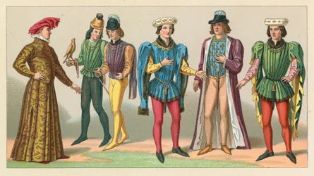 Europa Middeleeuwen kostuum