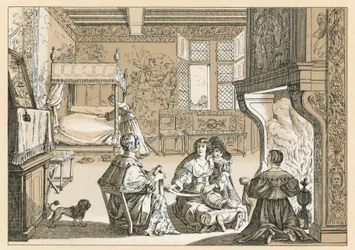 Europa XVIIe eeuw kostuum