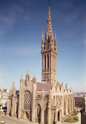 Buitenzicht van de Chapelle du Kreisker, 14e-15e eeuw