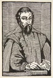 Fabri de Peiresc, kopie door Boris Mestchersky (d.1957) illustratie uit Histoire de la Nation Francaise, Sciences, Volumes I & II, door Gabriel Hanotaux (1853-1944), 1924