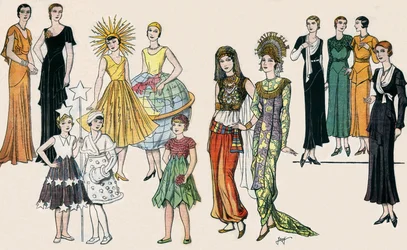 Franse dames- en kindermode