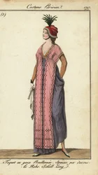 Modieuze vrouwen van het Directoire