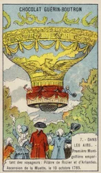 Eerste bemande ballonvlucht