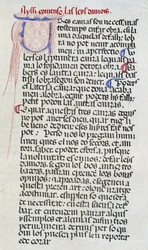 Eerste pagina van het manuscript van de Lois d