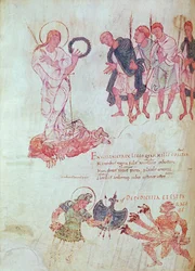 Uit de Psychomachia van Prudentius