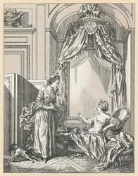 Frankrijk XVIIIe Eeuw Kostuum